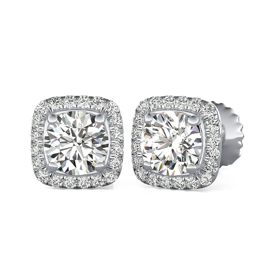 Martini Halo Earrings - Custom Builder - SKU 402395
