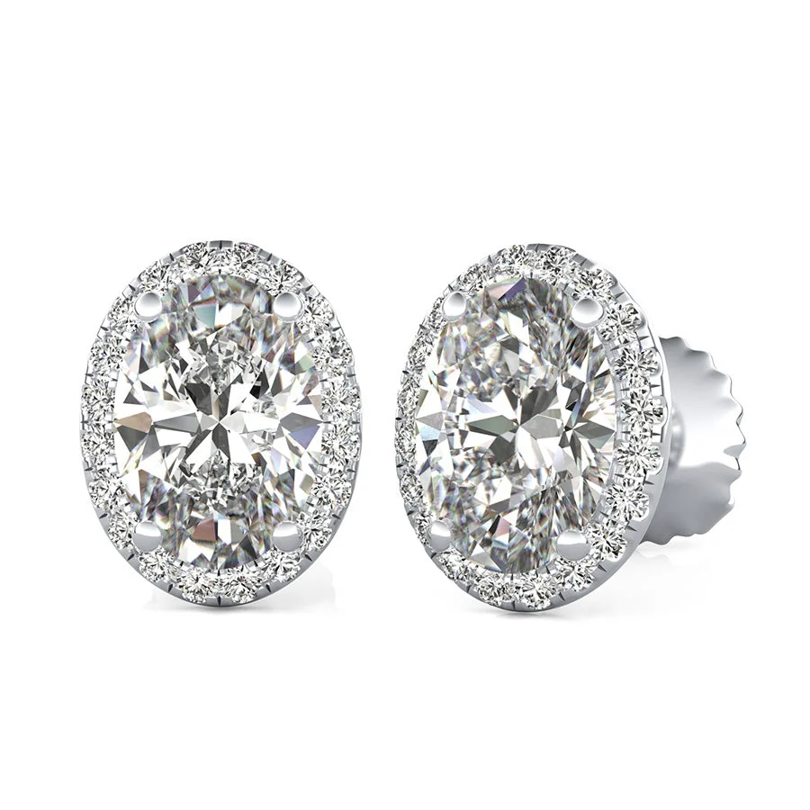 Martini Halo Earrings - Custom Builder - SKU 402395