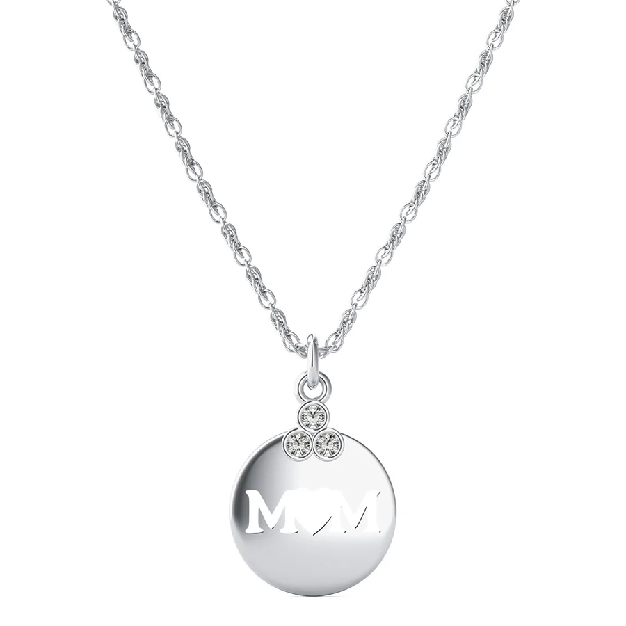 "Mom" Coin Pendant