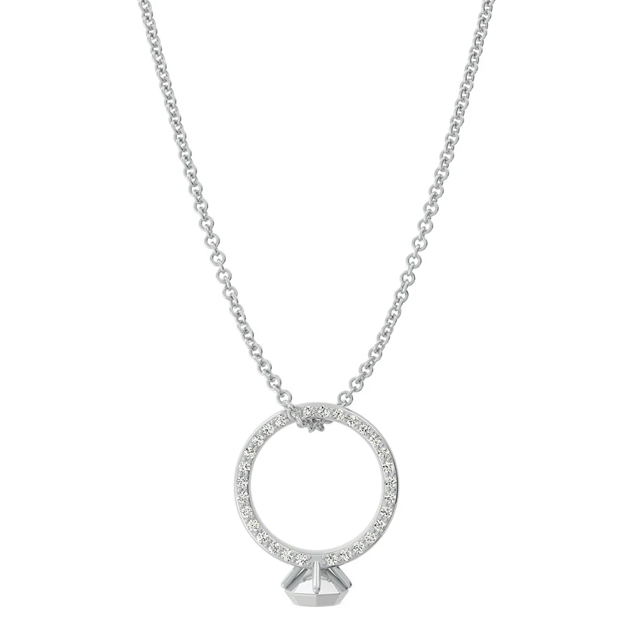 Monopoly Ring Charm Pendant