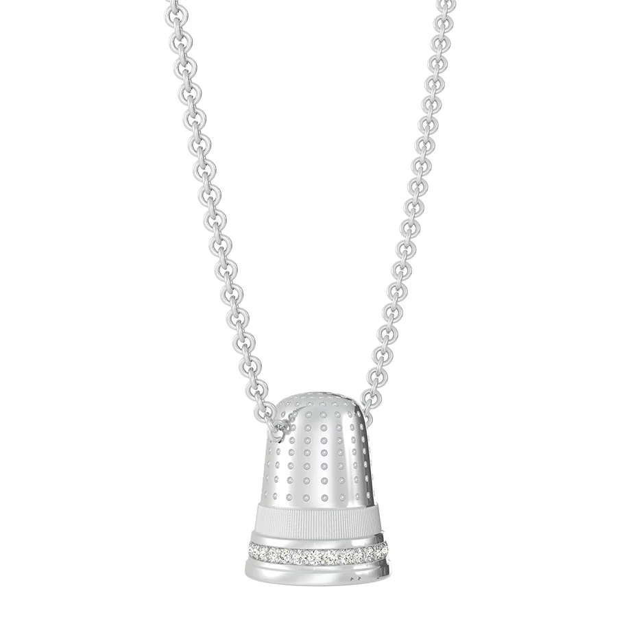 Monopoly Thimble Charm Pendant - Image 2