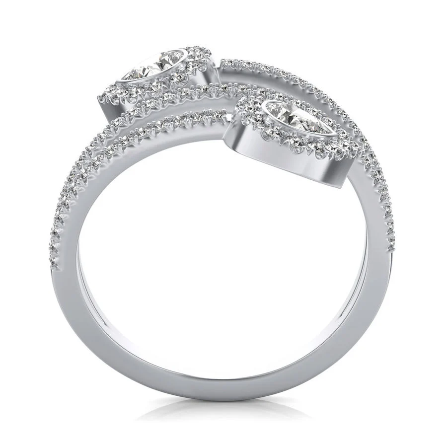 Pear Spiral Ring - Image 2