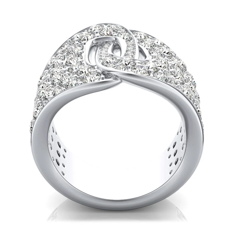 Prong Set Cocktail Ring - Image 2