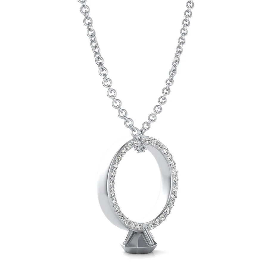 Ring Charm Pendant - Image 2