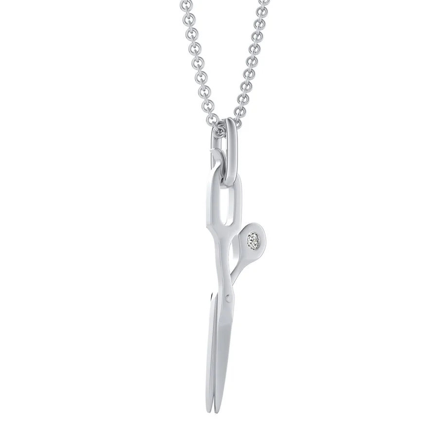 Scissors Charm Pendant - Image 2