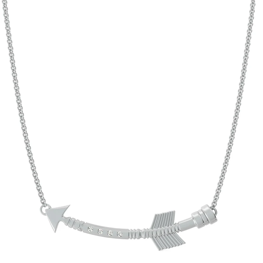 Sideways Arrow Pendant