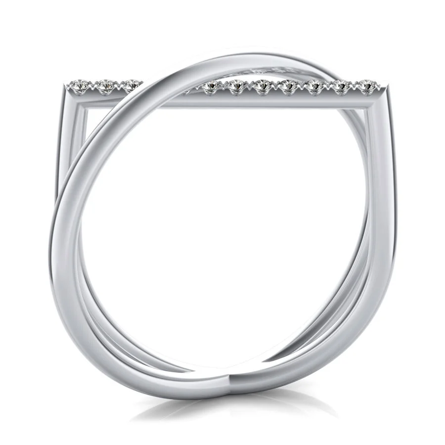 Crossover Diamond Band - Image 2