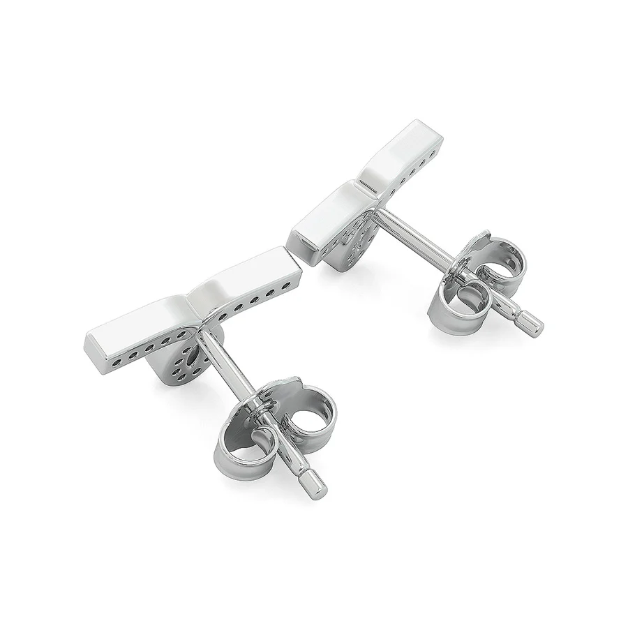 Single Ribbon Earrings - Image 2