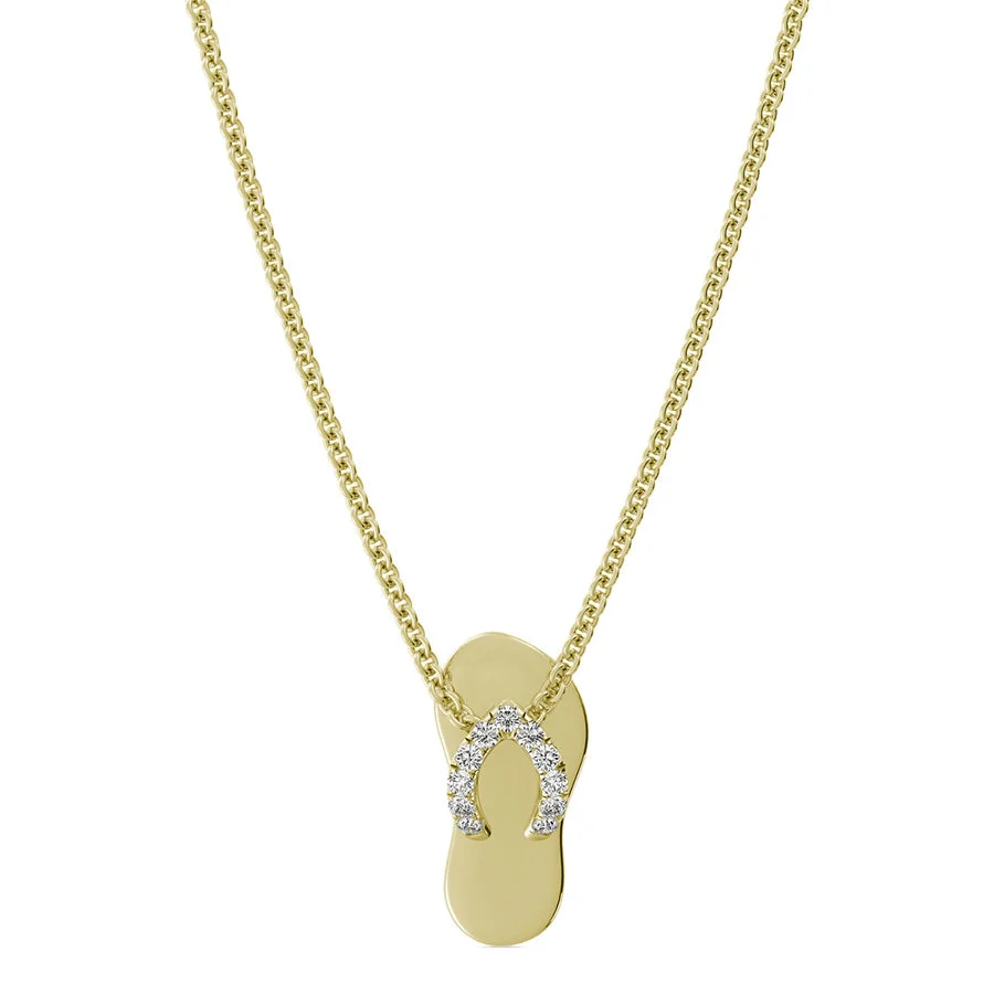 Slipper Charm Pendant - Custom Builder - SKU 2mc145