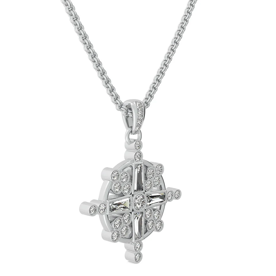 Snow Flakes Pendant - Image 2