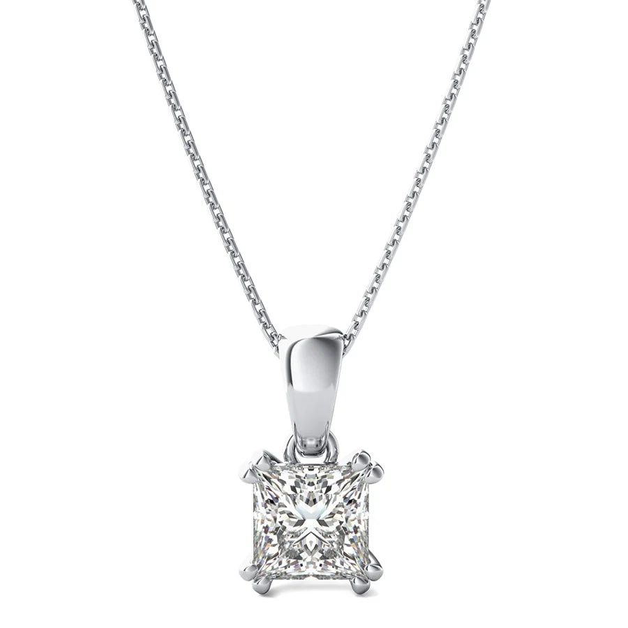 Solitaire Double Wire Basket Pendant - Custom Builder - SKU 402171