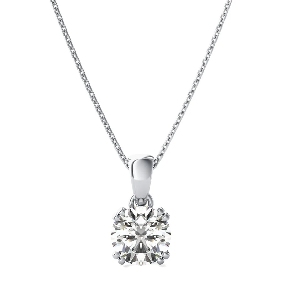 Solitaire Double Wire Basket Pendant - Custom Builder - SKU 402171