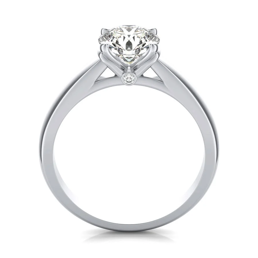 Solitaire Engagement Ring - Image 2