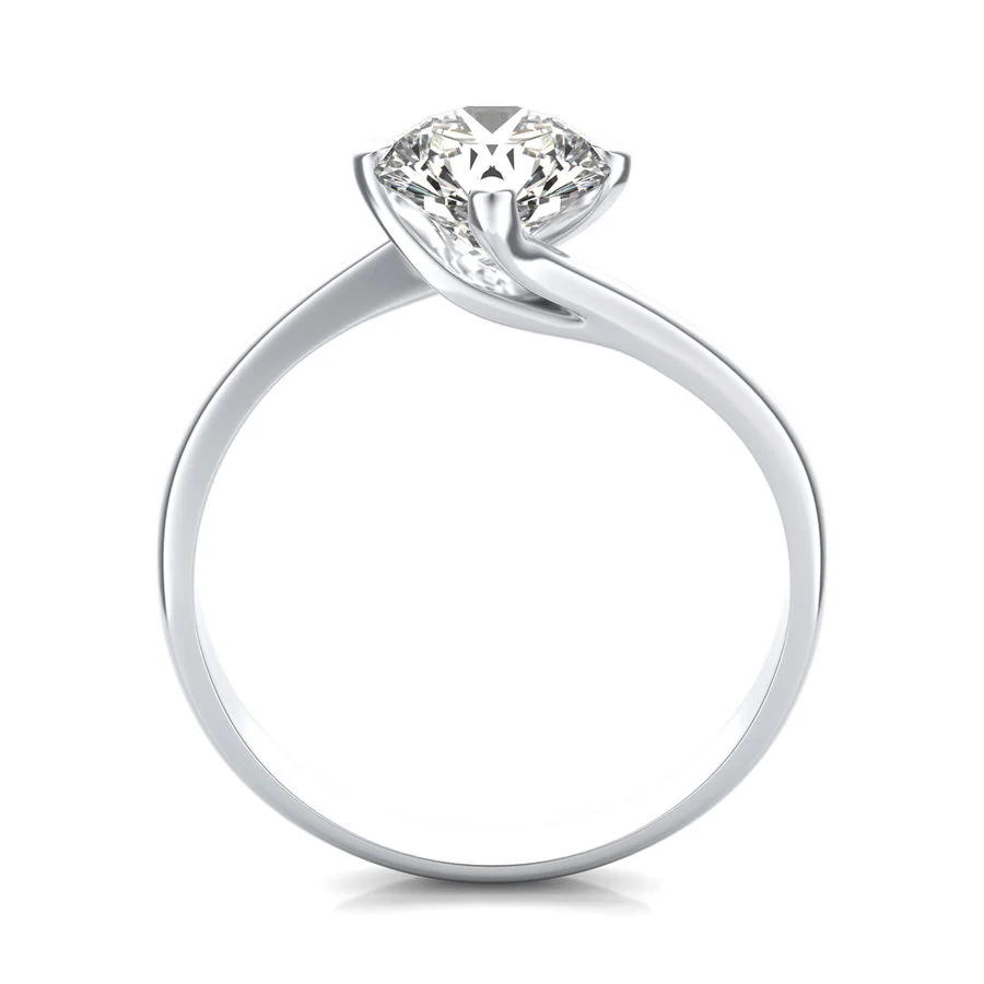 Solitaire Engagement Ring - Image 2