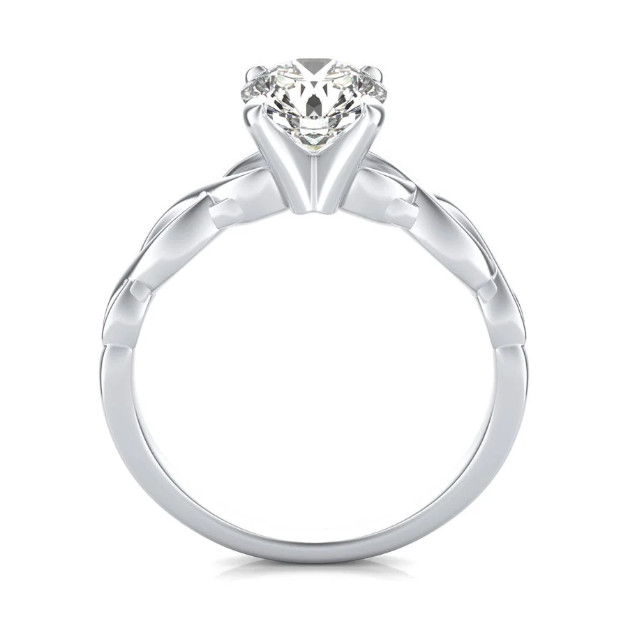 Solitaire Engagement Ring - Image 2