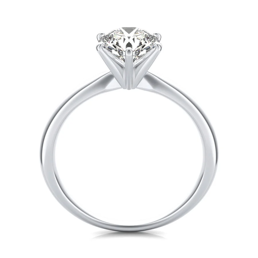 Solitaire Engagement Ring - Image 2