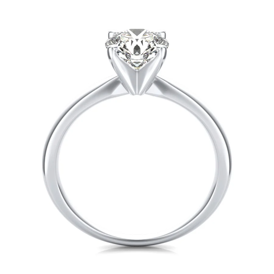 Solitaire Engagement Ring - Image 2