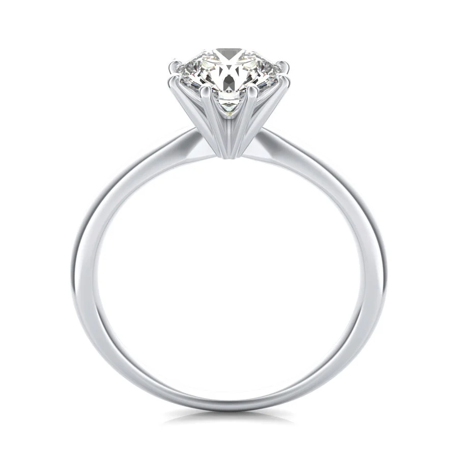 Solitaire Engagement Ring - Image 2