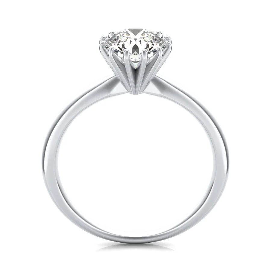 Solitaire Engagement Ring - Image 2