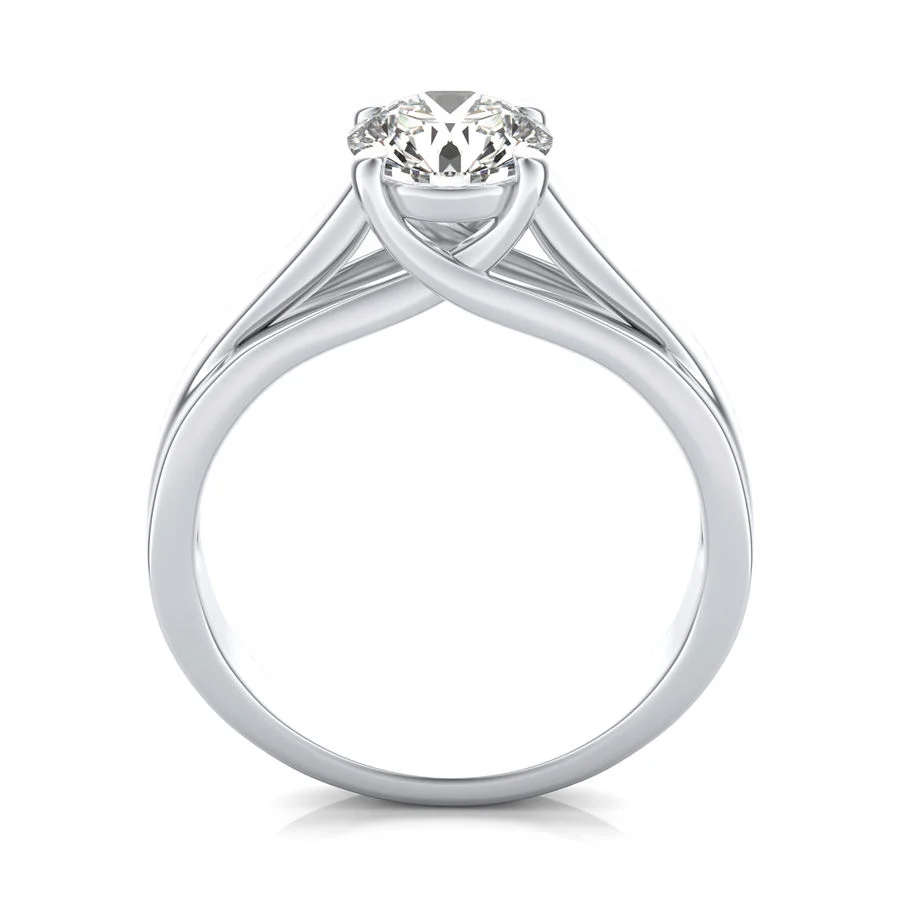 Solitaire Engagement Ring - Image 2
