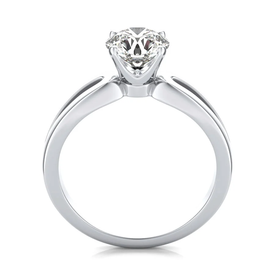 Solitaire Engagement Ring - Image 2
