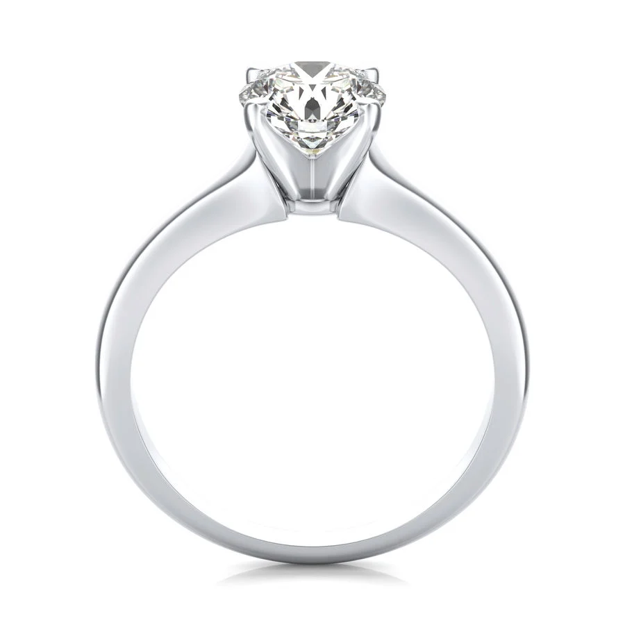Solitaire Engagement Ring - Image 2