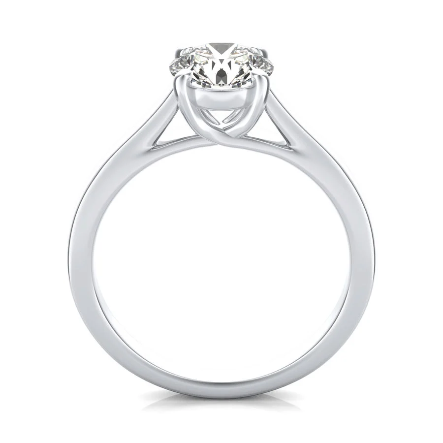 Solitaire Engagement Ring - Image 2
