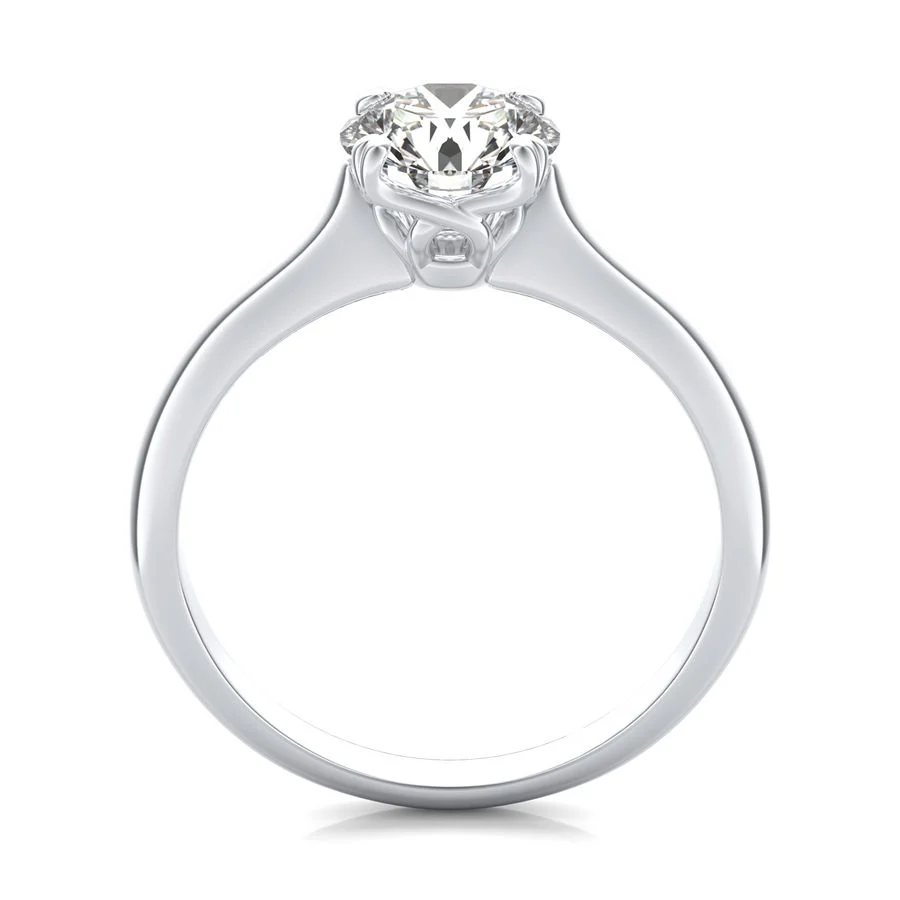 Solitaire Engagement Ring - Image 2