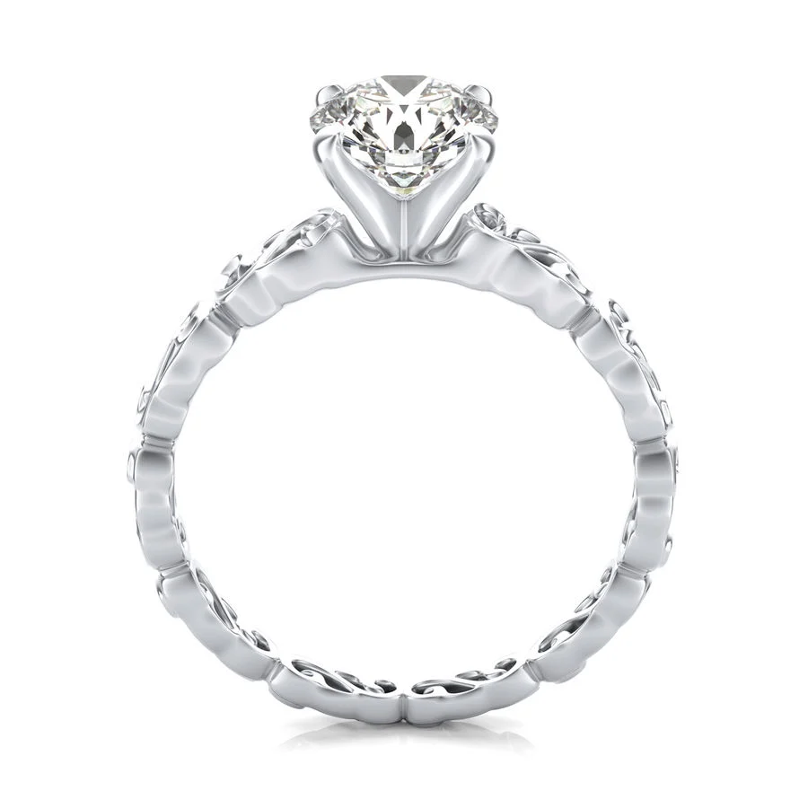 Solitaire Engagement Ring - Image 2