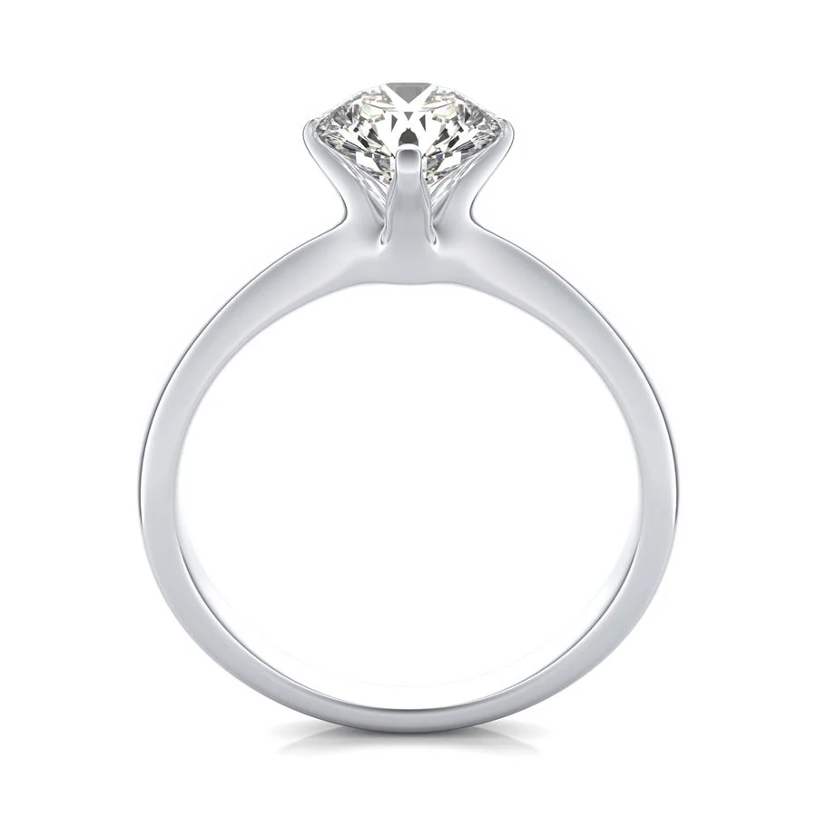 Solitaire Engagement Ring - Image 2