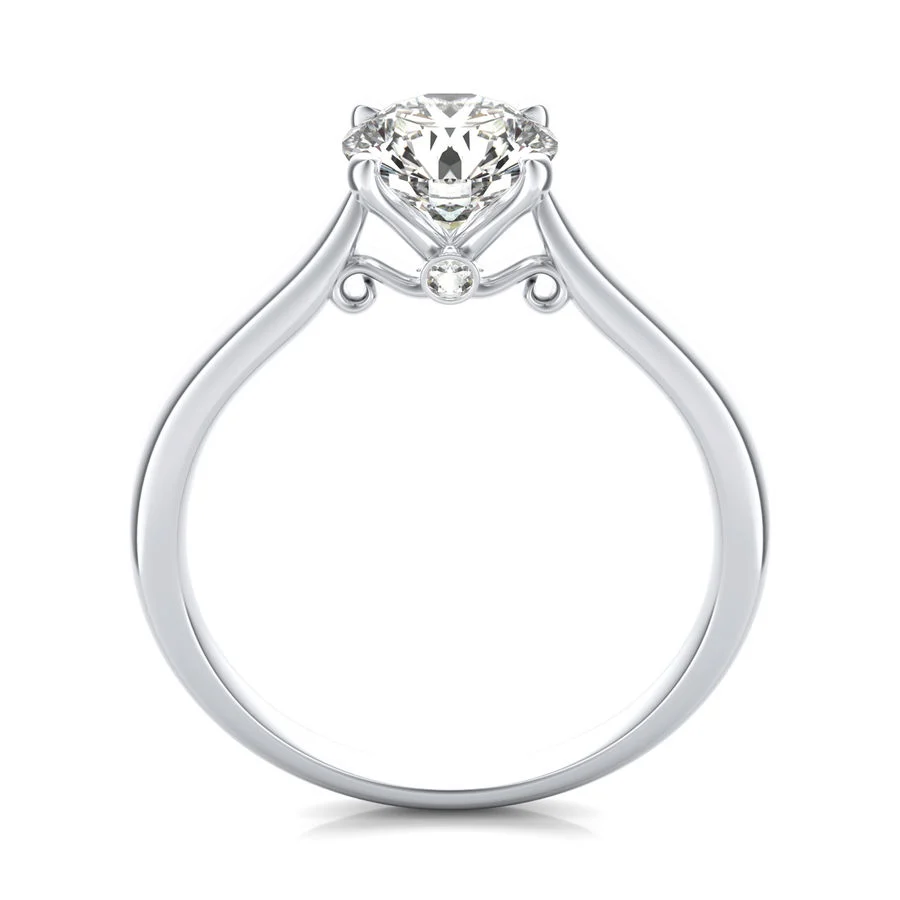 Solitaire Engagement Ring - Image 2