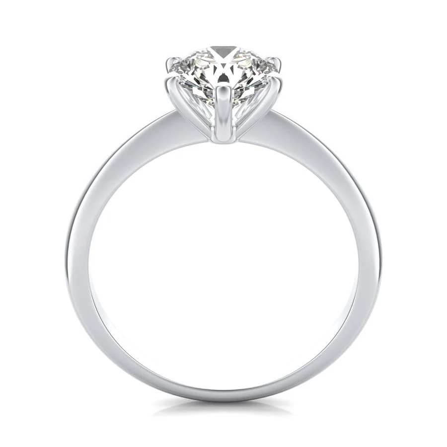 Solitaire Engagement Ring - Image 2