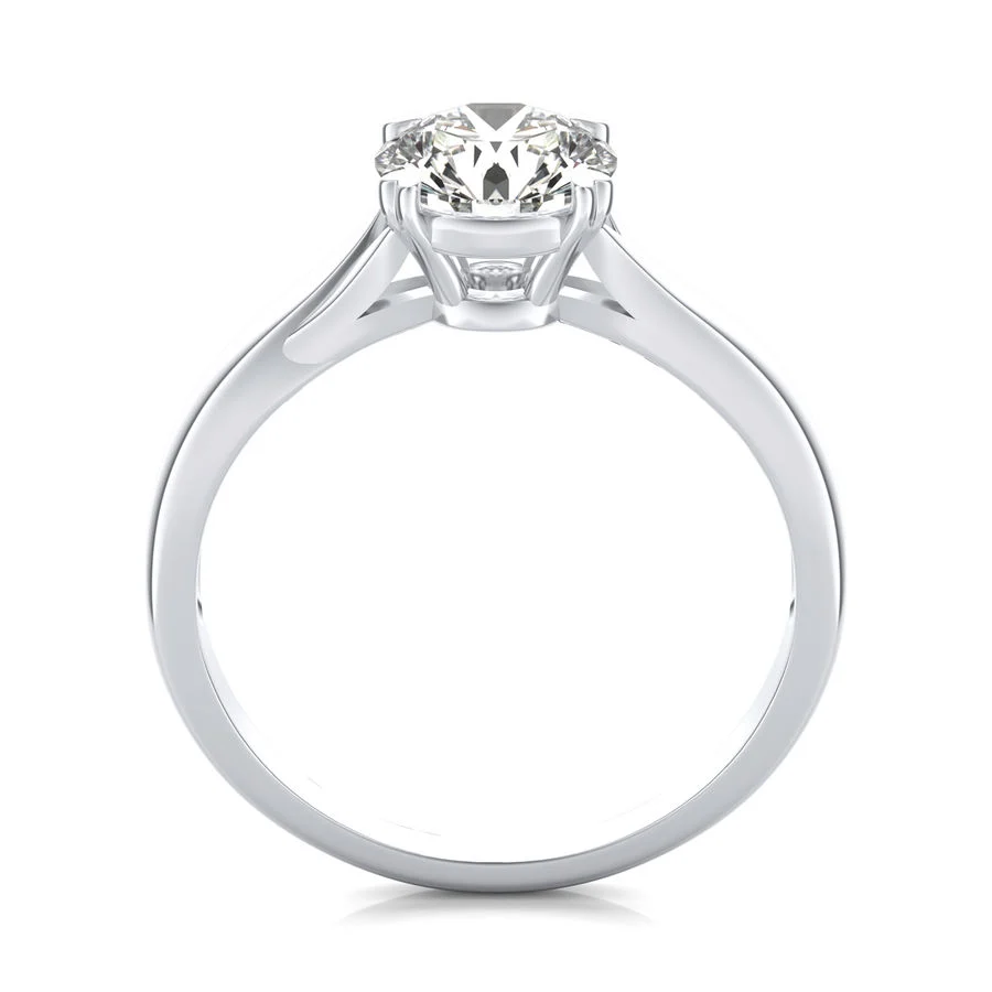 Solitaire Engagement Ring - Image 2