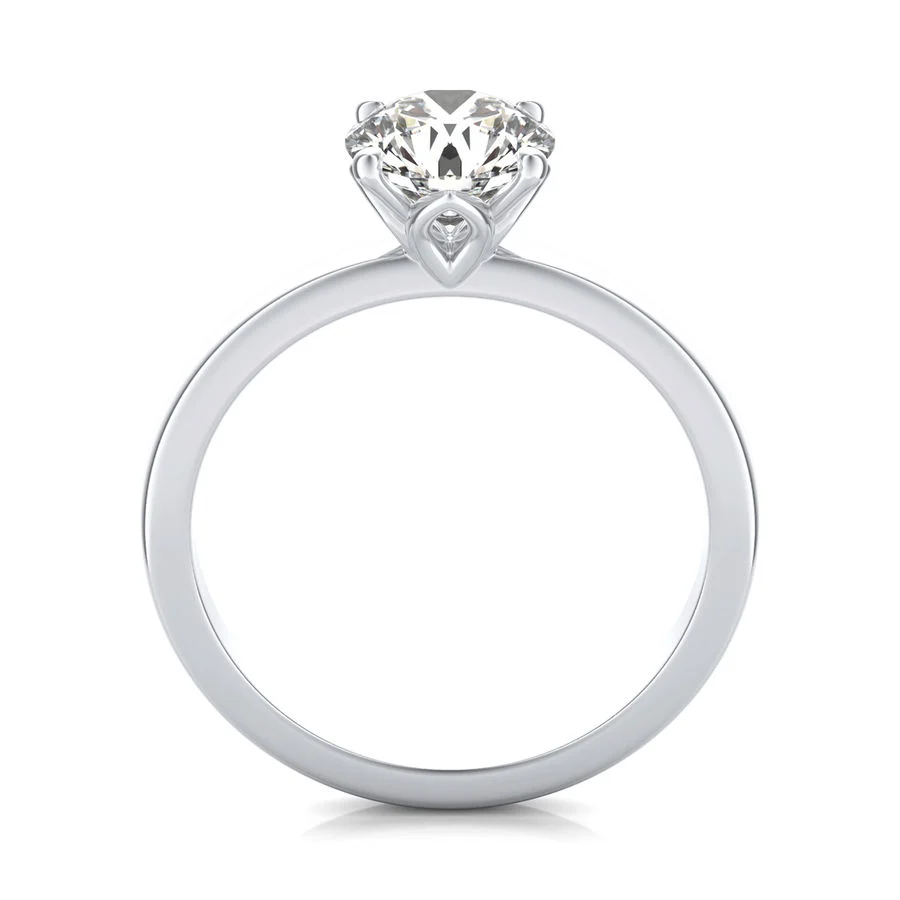Solitaire Engagement Ring - Image 2