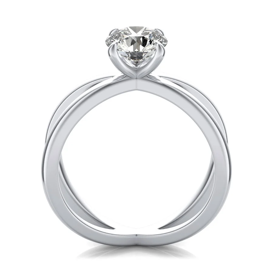Solitaire Engagement Ring - Image 2