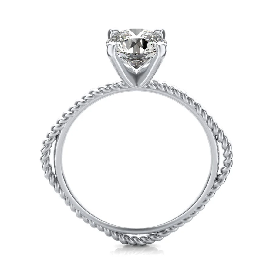 Solitaire Engagement Ring - Image 2