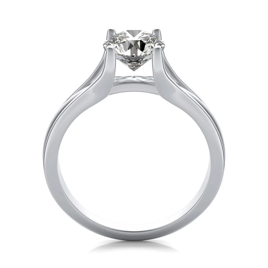 Solitaire Engagement Ring - Image 2