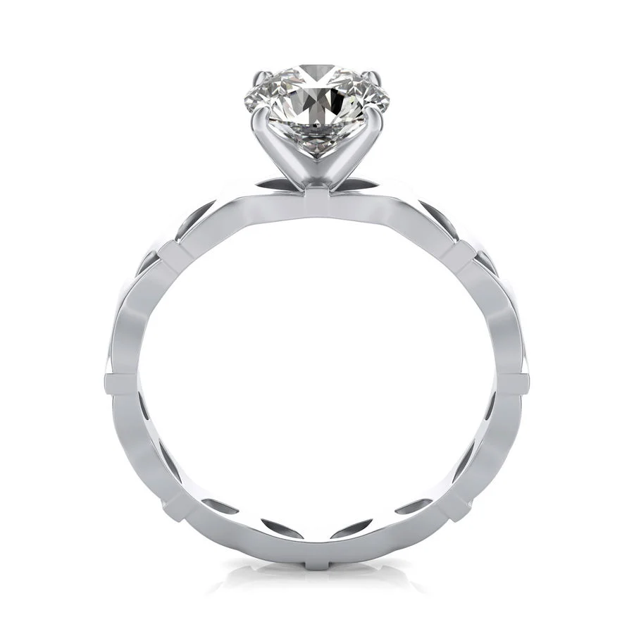 Solitaire Engagement Ring - Image 2