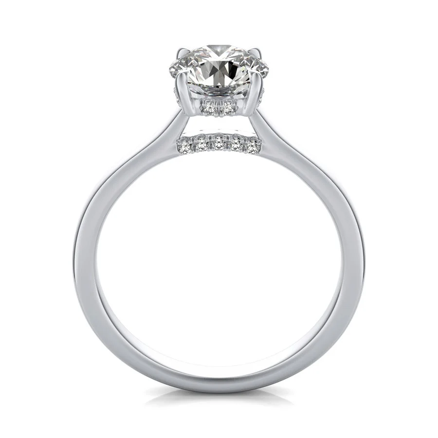 Solitaire Engagement Ring - Image 2