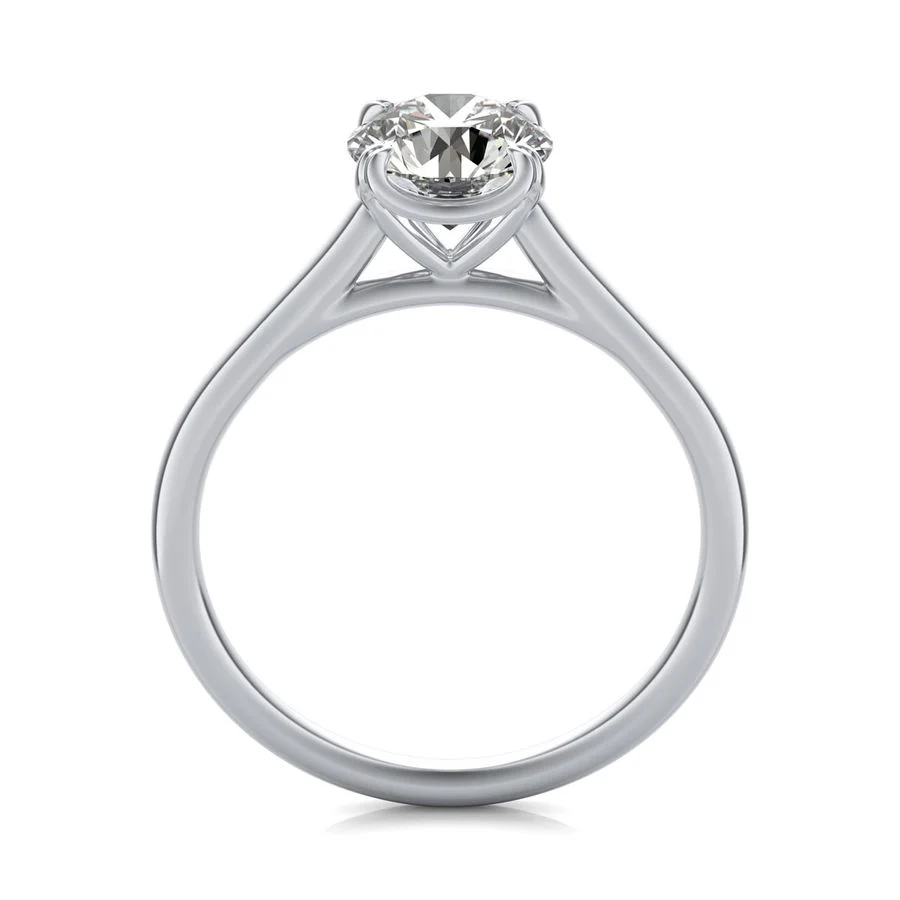 Solitaire Engagement Ring - Image 2