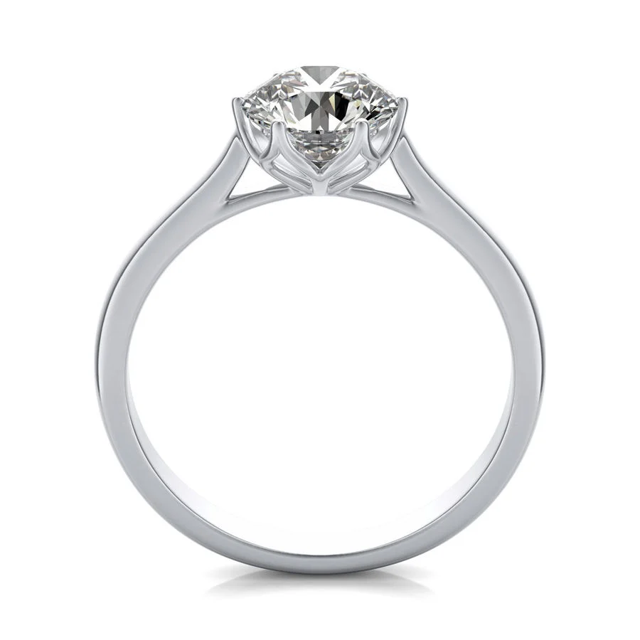Solitaire Engagement Ring - Image 2
