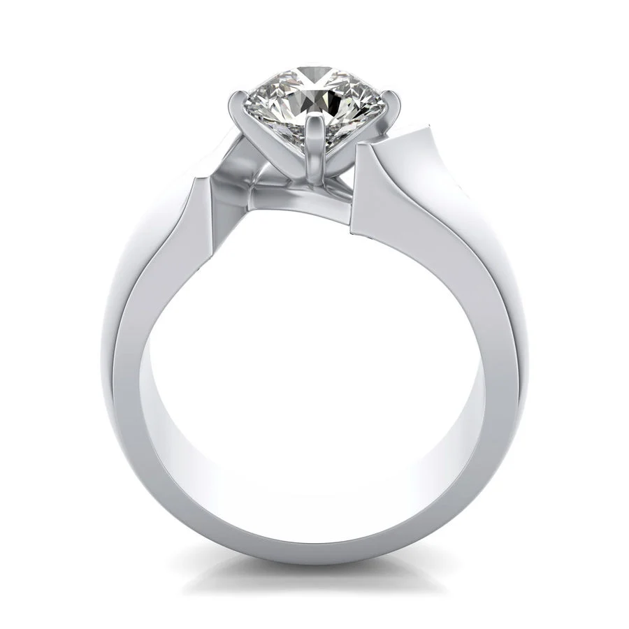Solitaire Engagement Ring - Image 2