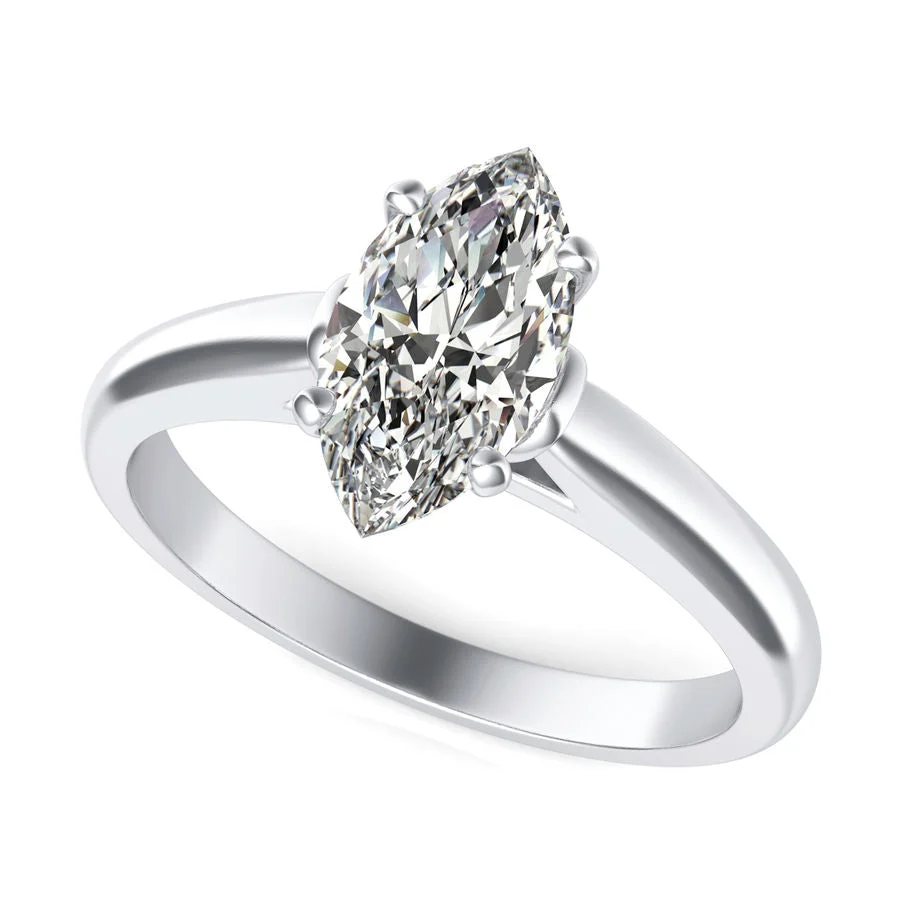 Solitaire Engagement Ring - Custom Builder - SKU 115500