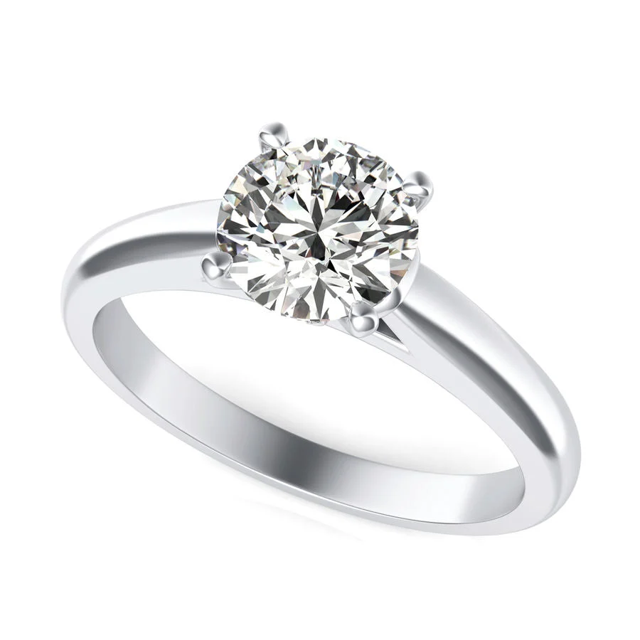 Solitaire Engagement Ring - Custom Builder - SKU 115500