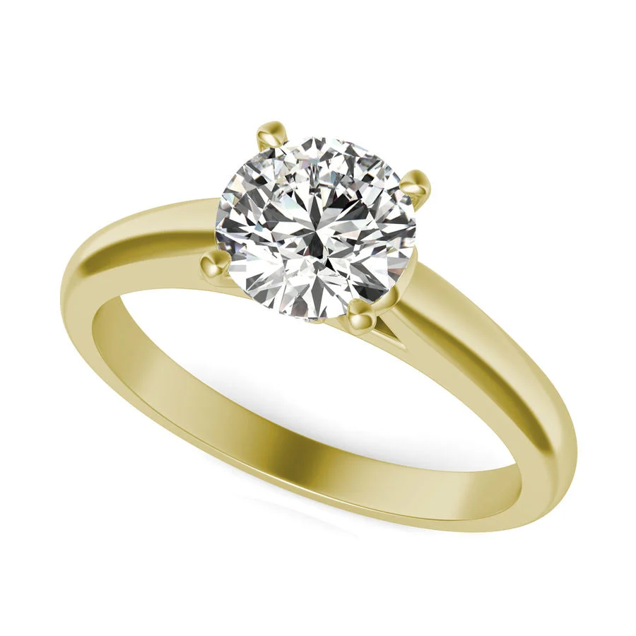 Solitaire Engagement Ring - Custom Builder - SKU 115500