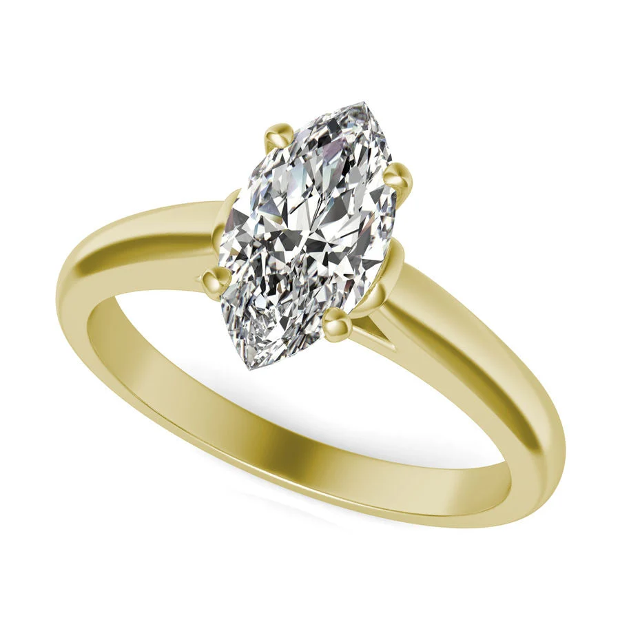 Solitaire Engagement Ring - Custom Builder - SKU 115500