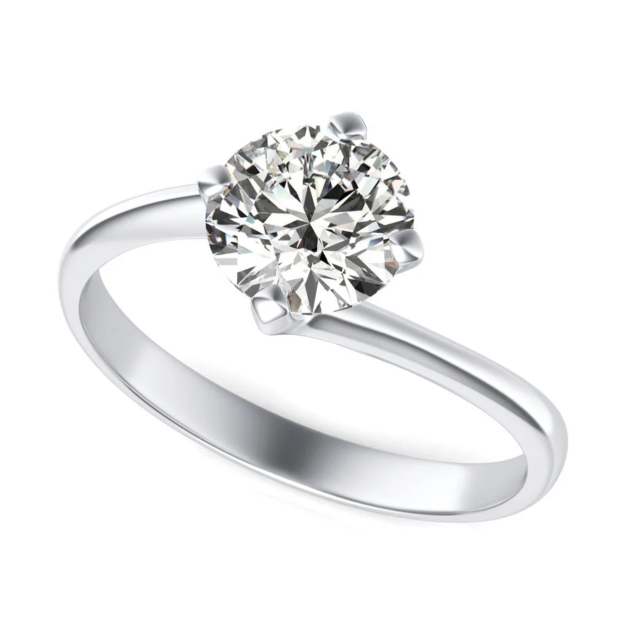 Solitaire Engagement Ring - Custom Builder - SKU 115600