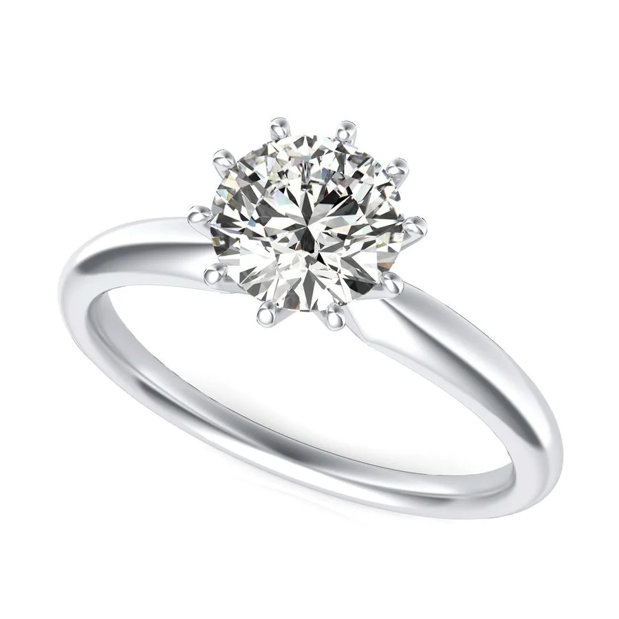Solitaire Engagement Ring - Custom Builder - SKU 115910