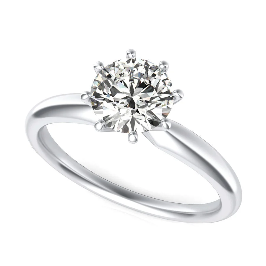 Solitaire Engagement Ring - Custom Builder - SKU 115908