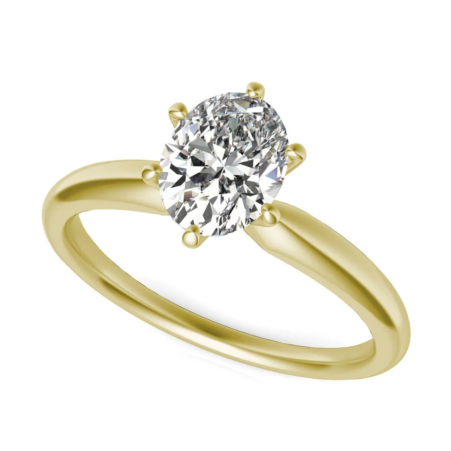 Solitaire Engagement Ring - Custom Builder - SKU 115900